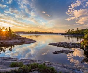 Шхеры на Ладожском озере