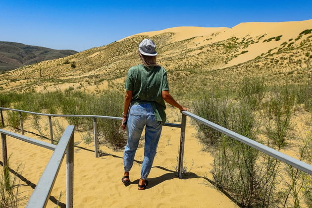 Фото экскурсии - Сулакский каньон, катер по Чиркейскому водохранилищу и бархан Сарыкум - 6