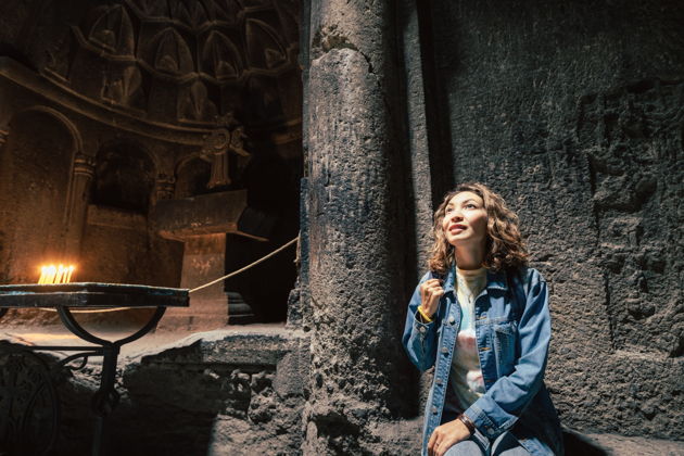 Фото экскурсии - Храм Гарни, монастырь Гегард и «Симфония камней» - 7