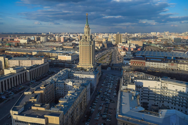 Фото - экскурсия: Небоскреб гостиницы «Ленинградская» и загадки Каланчевки
