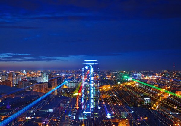 Ночной Екатеринбург