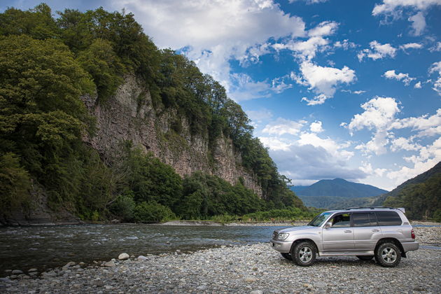 Дагомыс на Land Cruiser: Чайные домики и Озера любви-1