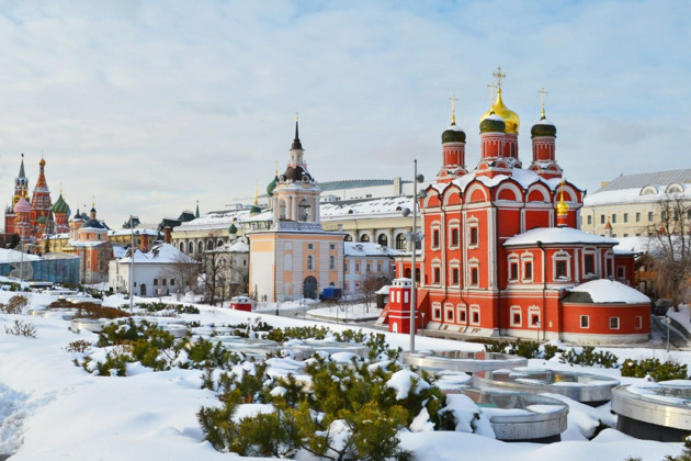Фото - экскурсия: Зарядье: из грязи в князи. Архитектура и чудачества старой Москвы.