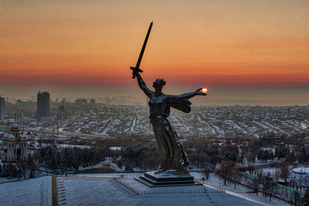 Фото - экскурсия: Мамаев курган - символ отваги и несгибаемости