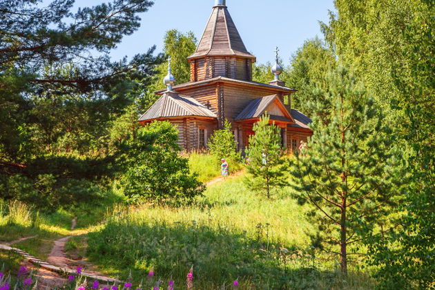  Семенов, оз. Светлояр, Шереметьевский замок. Нижегородский край.-1