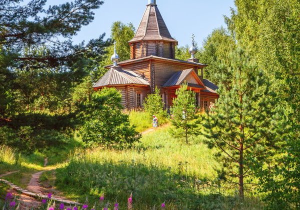  Семенов, оз. Светлояр, Шереметьевский замок. Нижегородский край. - фото 1