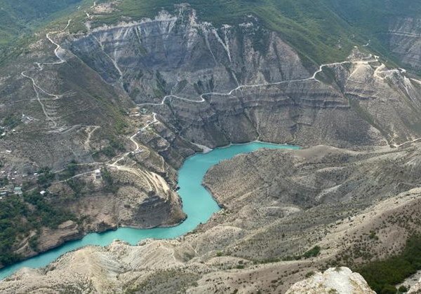 От скалистого каньона до песков — Сулакский каньон и бархан Сарыкум - фото 2