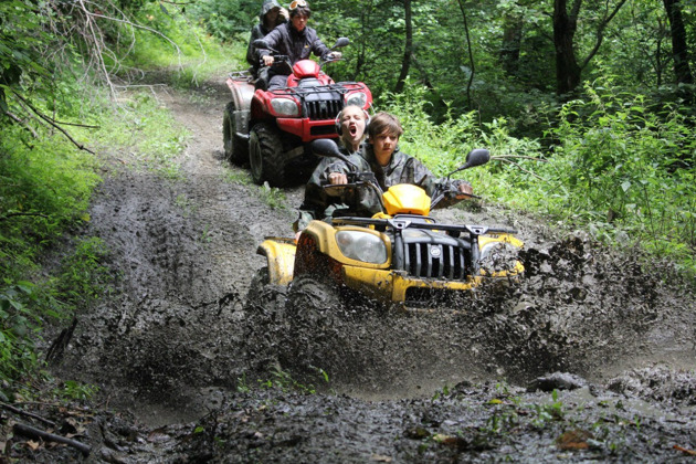 Фото - экскурсия: Квадроциклы по бездорожью к горной реке