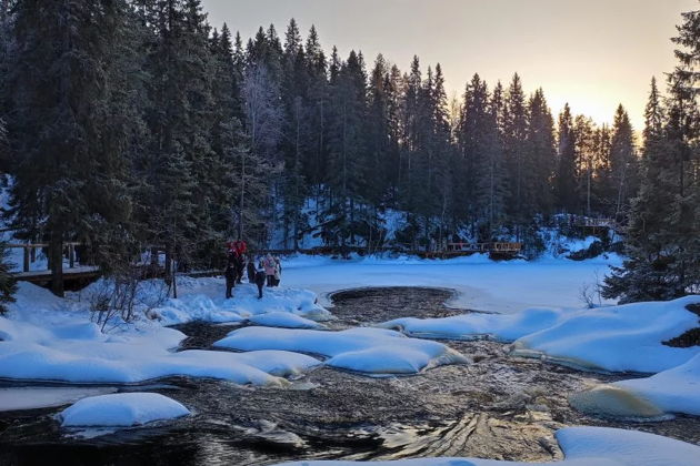 Фото экскурсии - Выходные в Карелии 2: Рускеала и водопады - 7