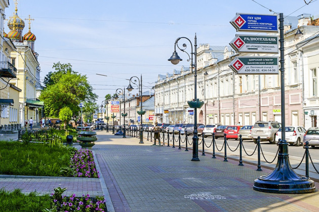 Индивидуальная экскурсия по двум главным улицам Нижнего Новгорода