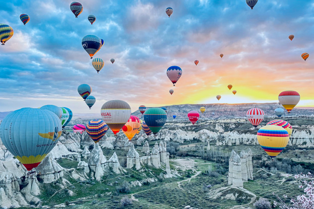 Незабываемый полет над Каппадокией