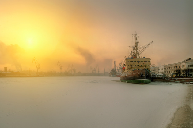 Фото - экскурсия: Прогулка по легендарному ледоколу Красин