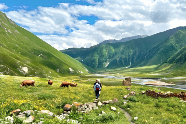 Фото - экскурсия: Приключение на внедорожнике в Казбеги и долине Трусо. Англоязычная группа