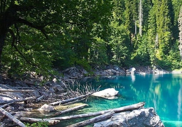 Озера Большая и Малая Рица, Гегский водопад - фото 3