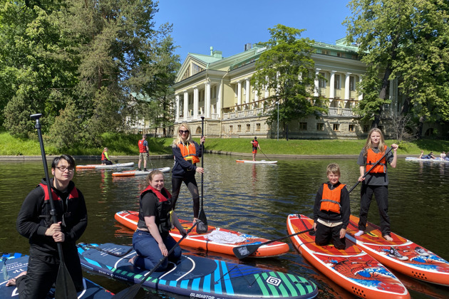 Фото - экскурсия: Sup-прогулка "Каменный остров/Крестовский остров"