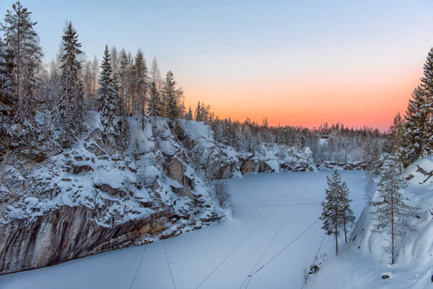 Фото - экскурсия: Незабываемый день в горном парке Рускеала