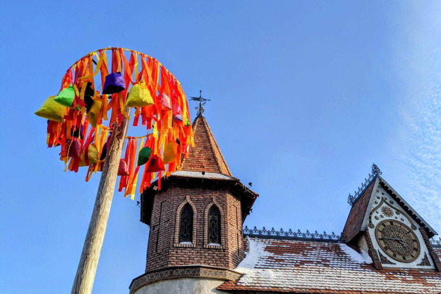 Фото - экскурсия: Празднование Масленицы в парке Лога