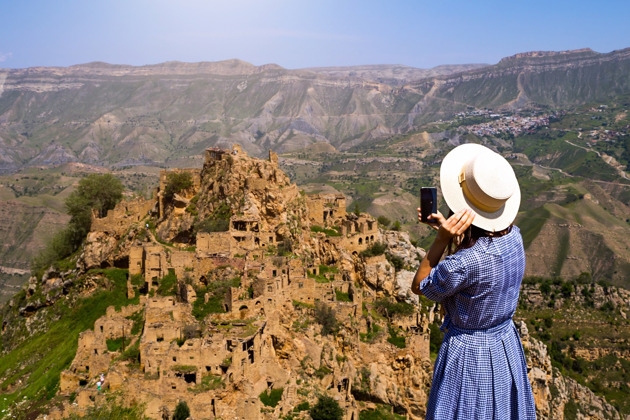 Фото - экскурсия: Аул-призрак Гамсутль и Салтинская теснина из Каспийска