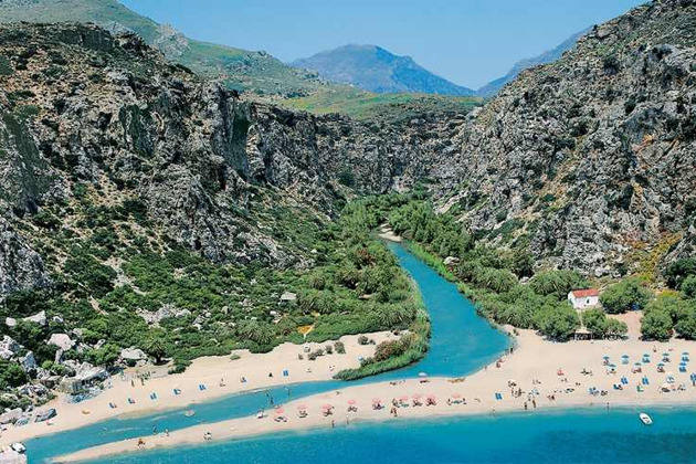 Поездка на пальмовый пляж Превели с отдыхом из Ретимно