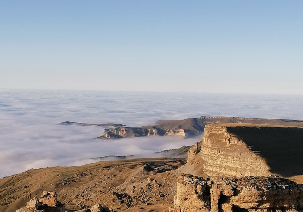 Плато Бермамыт: лучший вид на Эльбрус и Кавказский хребет 