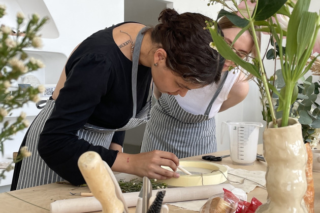 Фото - экскурсия: Создаем ботанический барельеф своими руками