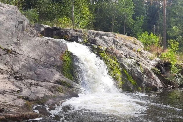 Экспедиция к лесным водопадам и к месторождению граната-5