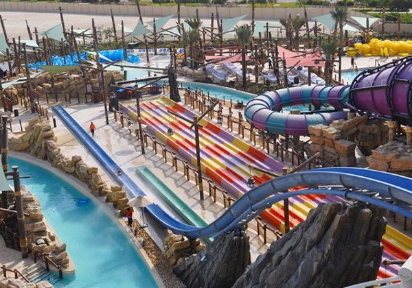 Аквапарк «Yas Waterworld» с обедом и трансфером из Шарджи   - фото 1