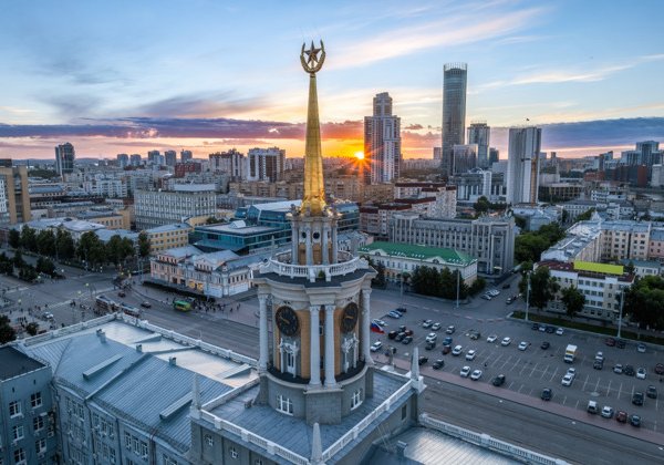 Пешеходная обзорная экскурсия по Екатеринбургу