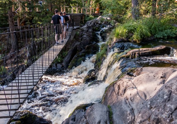 Карельские пейзажи на Ретропоезде 3: Рускеала, водопады, гранат 