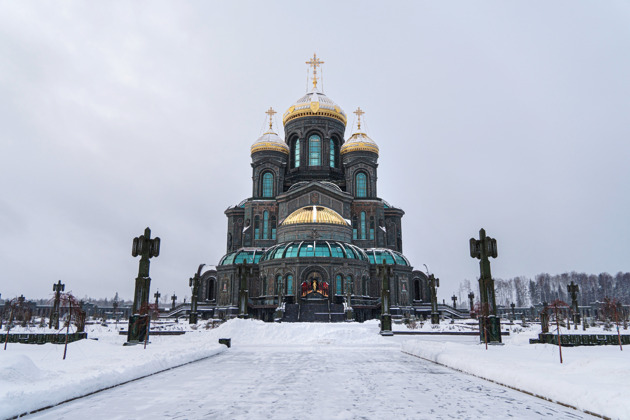 Фото - экскурсия: Парк Патриот: выставка военной техники и огромный храмовый комплекс