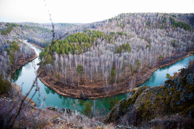 Бердские скалы, два водопада и озеро Карпысак-5