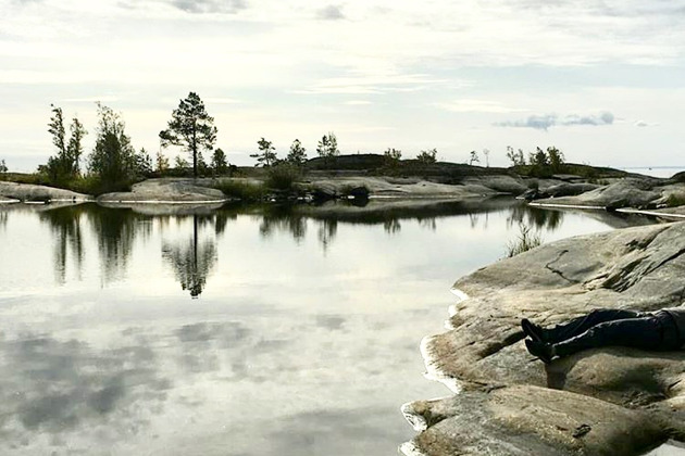 Фото - экскурсия: Аэросани по Ладожским шхерам к необитаемому острову