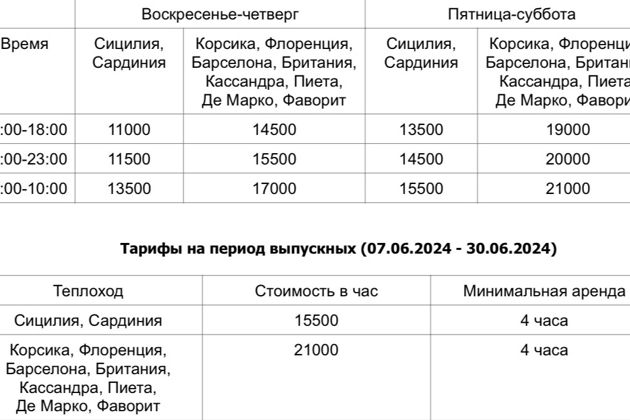 Аренда теплохода «Кассандра» на 50 человек-6