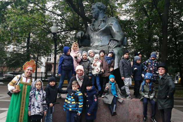 Фото экскурсии - Увлекательный детский квест «Ворона и лисица» на Патриарших прудах - 7