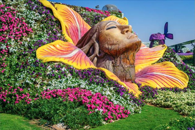 Фото экскурсии - Экскурсия в парк цветов Miracle Garden и ярмарку Global Village из Фуджейры - 7