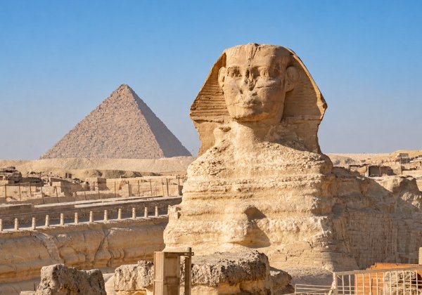 Ожившие легенды — Пирамиды Гизы и Сфинкс из Шарм-эль-Шейха на автобусе