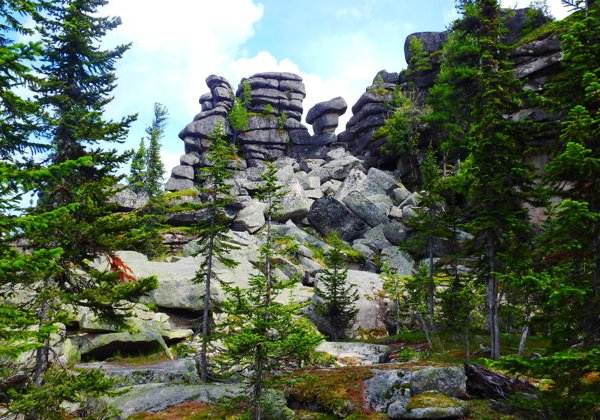 Экскурсия на скалы «Каменный город» Ергаки - фото 1