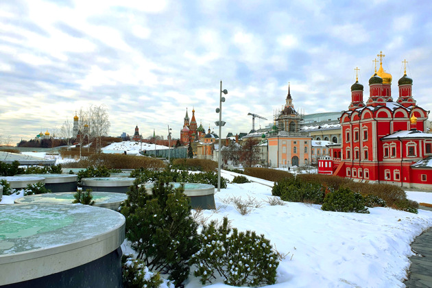 Фото - экскурсия: Прогулка по Зарядью с посещением медиа-аттракциона Полет над