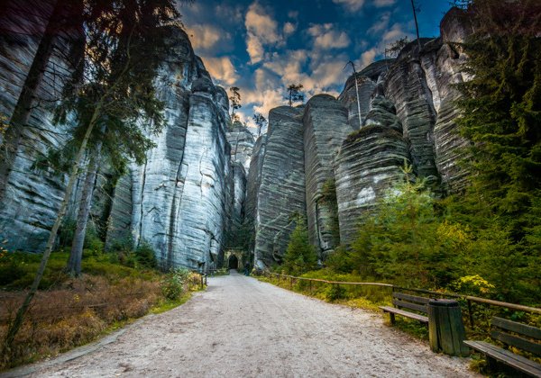 Купание в термальном бассейне и Чешская Швейцария 
