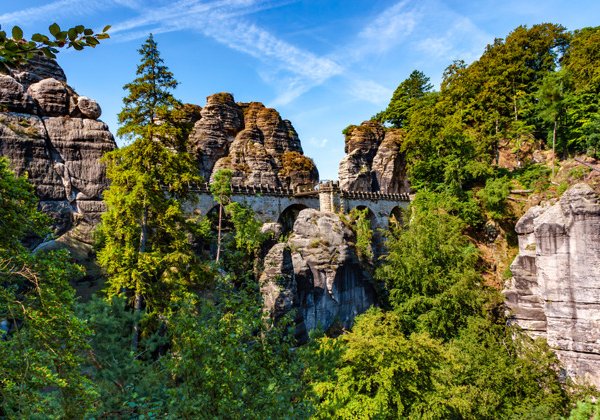 Саксонская Швейцария: заповедник Бастай и крепость Кёнигштайн 