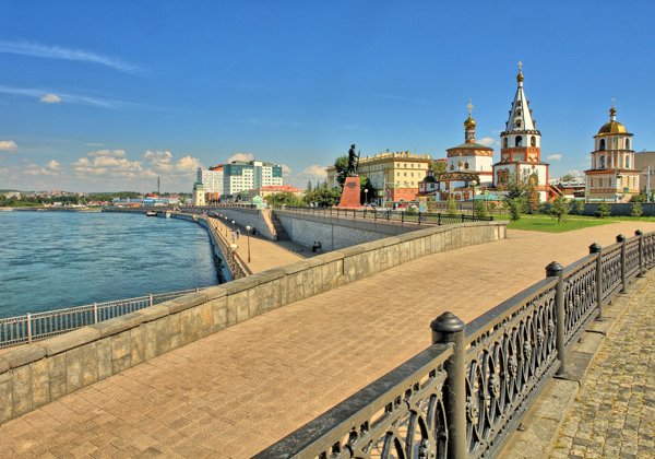 Иркутский кремль: обзорная экскурсия по городу