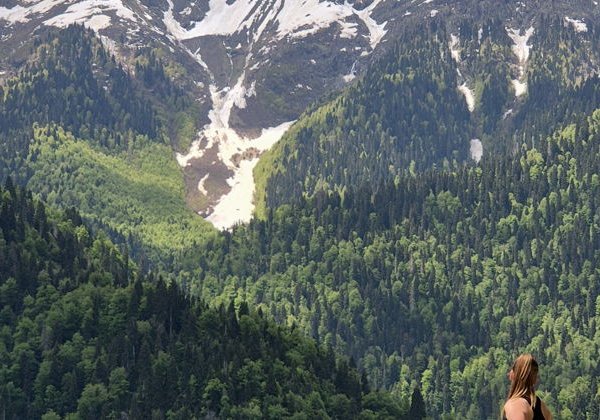 Джиппинг экскурсия к Гегскому водопаду и озеру Рица - фото 2