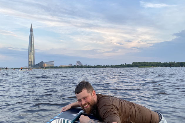 Фото экскурсии - SUP-прогулка по озеру Лахтинский разлив «Закат у Лахты» - 8