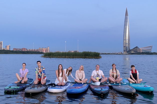 Фото экскурсии - SUP-прогулка по озеру Лахтинский разлив «Закат у Лахты» - 10