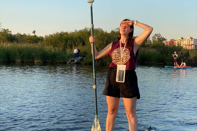 Фото экскурсии - SUP-прогулка по озеру Лахтинский разлив «Закат у Лахты» - 12