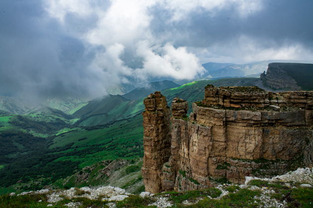 На плато Бермамыт в мини-группе-1