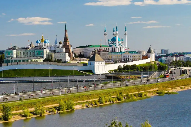 Прогулка на катере по реке Казанка