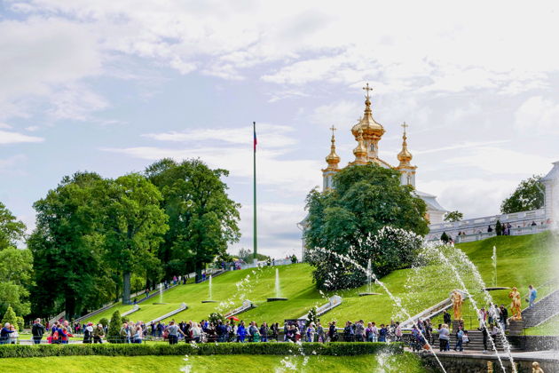Фото экскурсии - Волшебство водных струй: прогулка по фонтанам Петергофа - 12