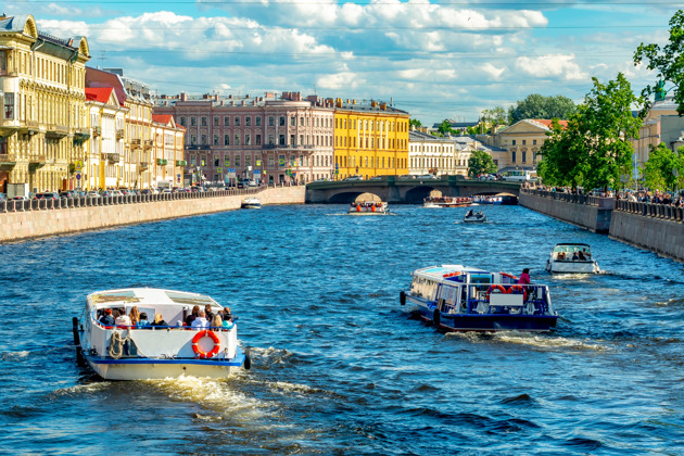 Прогулка на теплоходе: реки, каналы и мосты Санкт-Петербурга