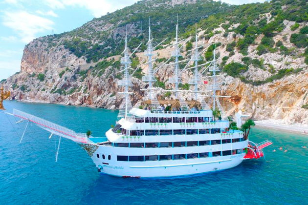 Фото экскурсии - Прогулочная яхта Харем Мальдив с отправлением из Антальи - 8